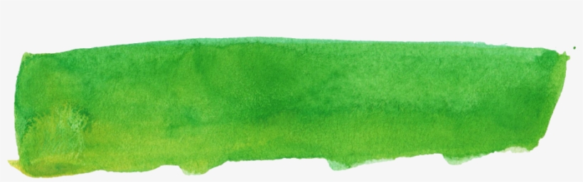 Png File Size - Green Brush Stroke Png, transparent png download