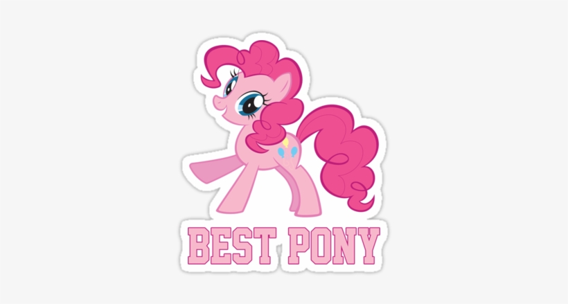 Fanmade Pinkie Pie Best Pony Sticker - Pinkie Is Best Pony, transparent png download