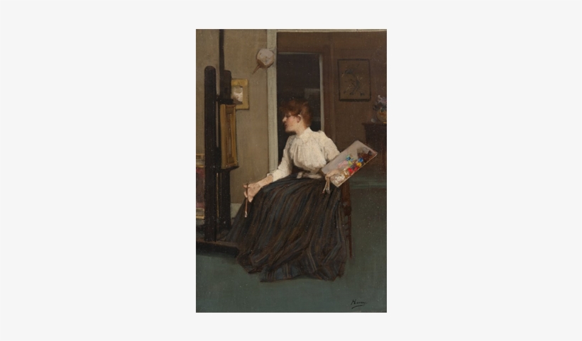 In The Studio By John Lavery - Opere Di John Lavery, transparent png download