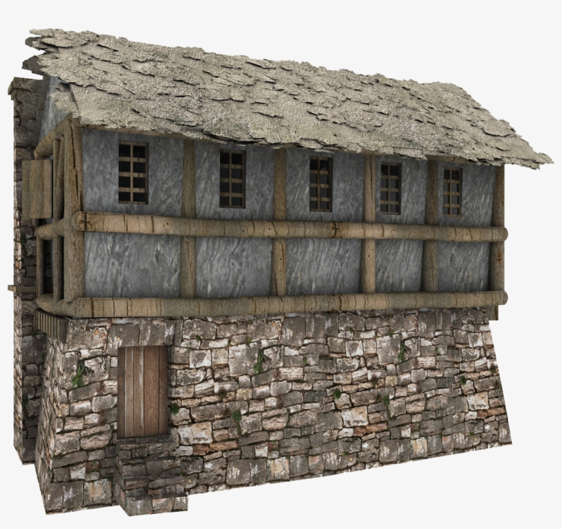 Building Vector Png - Stone House Png, transparent png download
