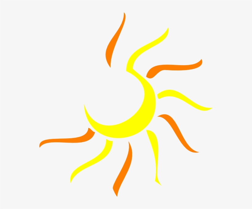 Half Sunshine Clipart, transparent png download
