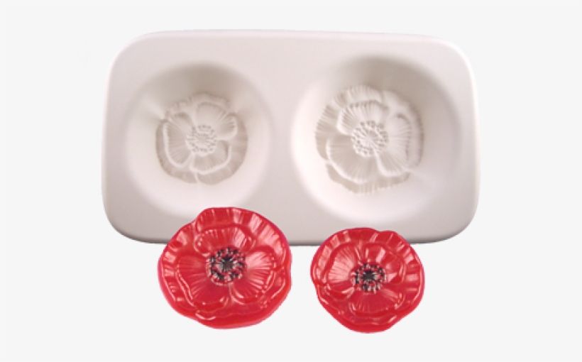 Poppy Flowers Casting Mold, transparent png download