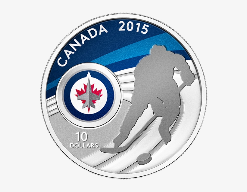 Fine Silver Coin - Winnipeg Jets New Logo 2011, transparent png download