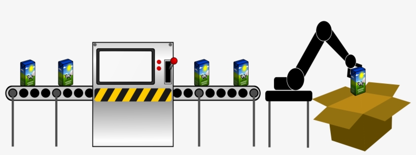 This Free Icons Png Design Of Conveyor With Robot Arm, transparent png download