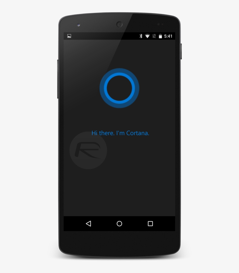 Cortana For Android - Smartphone, transparent png download