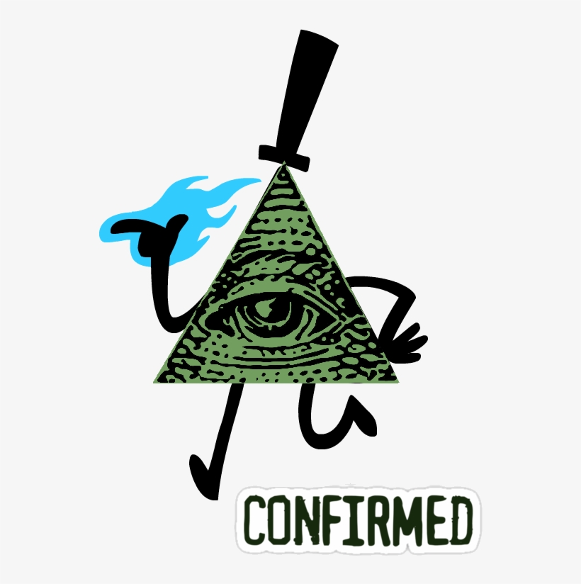 Illuminati Confirmed Png - Bill Cipher And The Illuminati, transparent png download