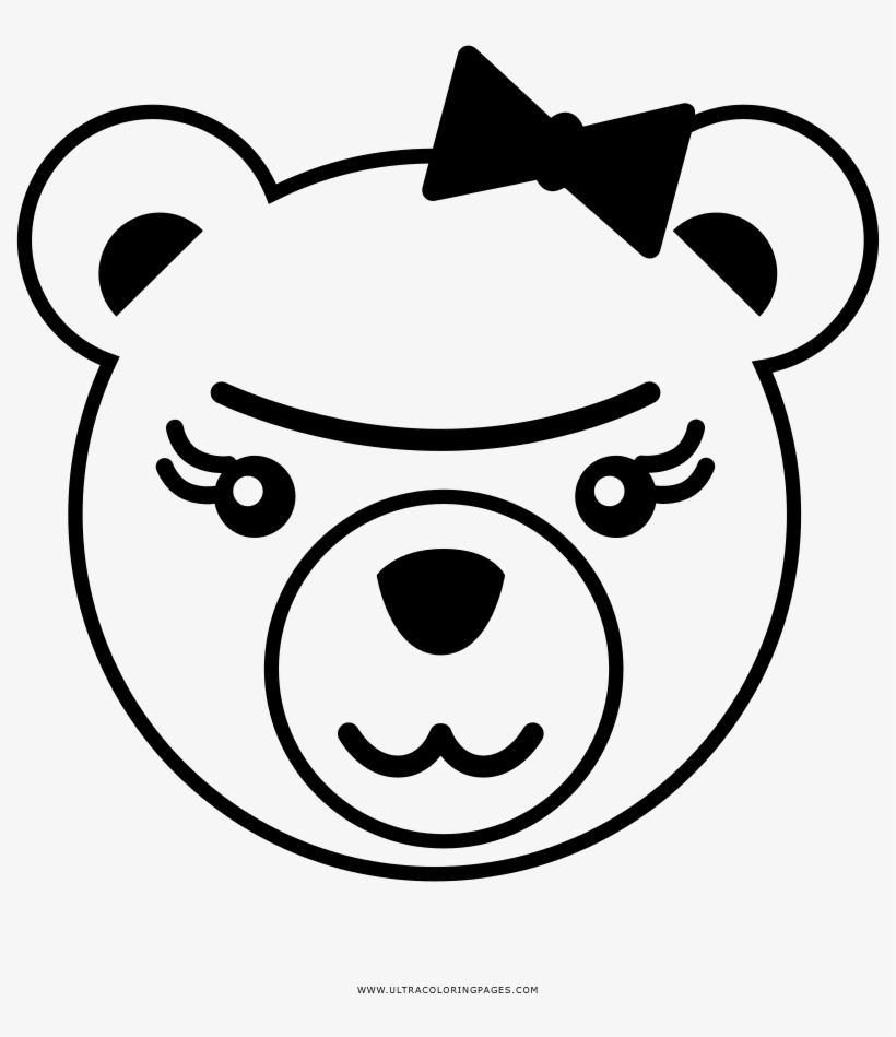 Evil Smile Coloring Page - Dibujo Nervioso Para Colorear, transparent png download