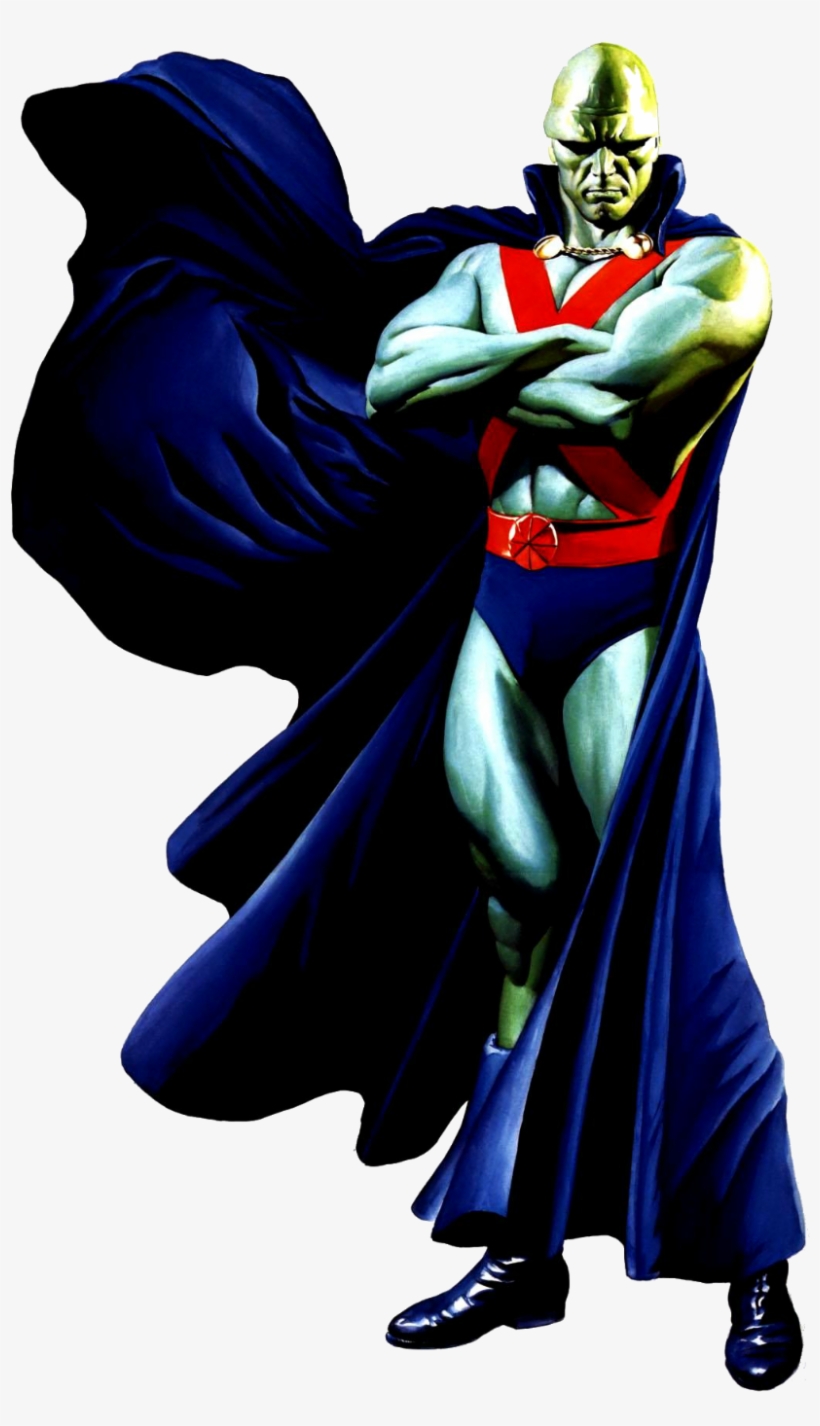 Martian Manhunter Post-crisis Dc Comics - Martian Manhunter Alex Ross, transparent png download