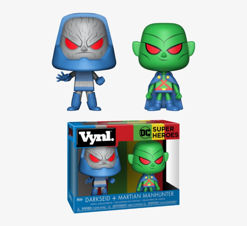 Martian Manhunter & Darkseid - Freddy Krueger And Jason Vorhees Vynl., transparent png download