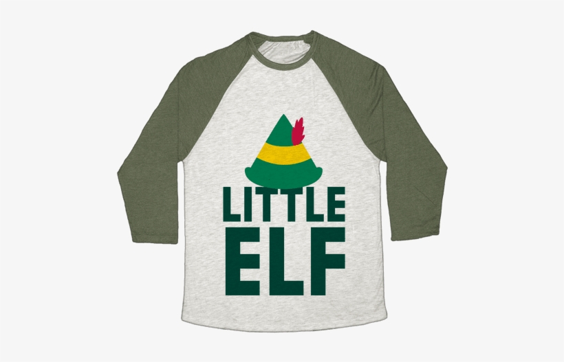 Little Elf Baseball Tee - Aromantic Shirt, transparent png download