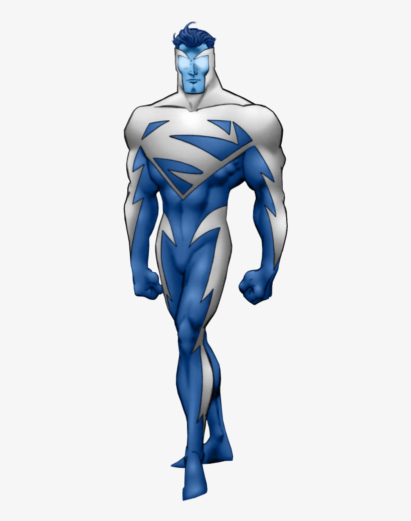 Superman Blue By Superman3dd4p8083 Superman Black And Blue