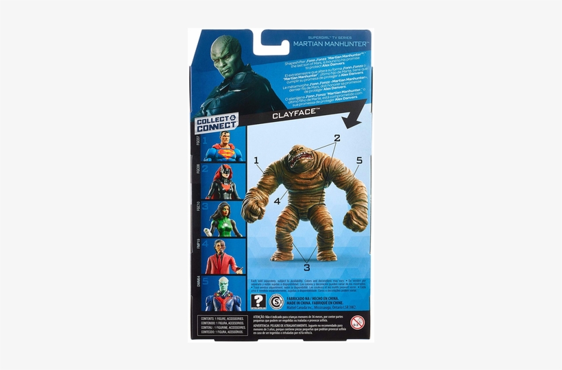 Коллекционная Фигурка Марсианского Охотника - Dc Multiverse Clayface Baf, transparent png download