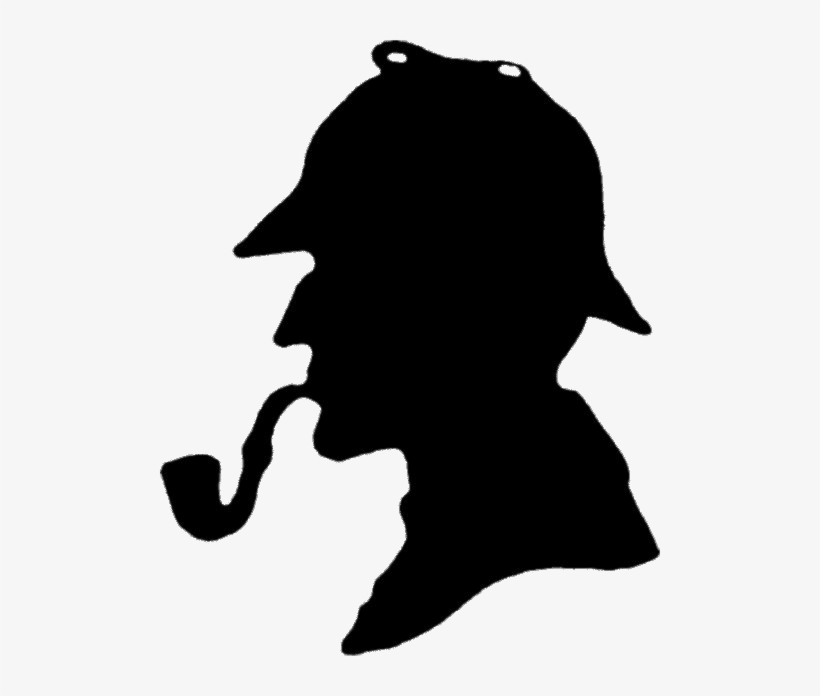 Sherlock Holmes Silhouette, transparent png download