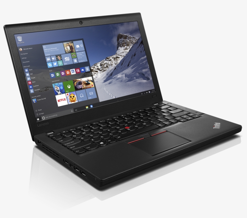 Thinkpad X260 02 Win 10 Ministart Cortana 2016 04 05 - Lenovo Thinkpad X260 20f6, transparent png download