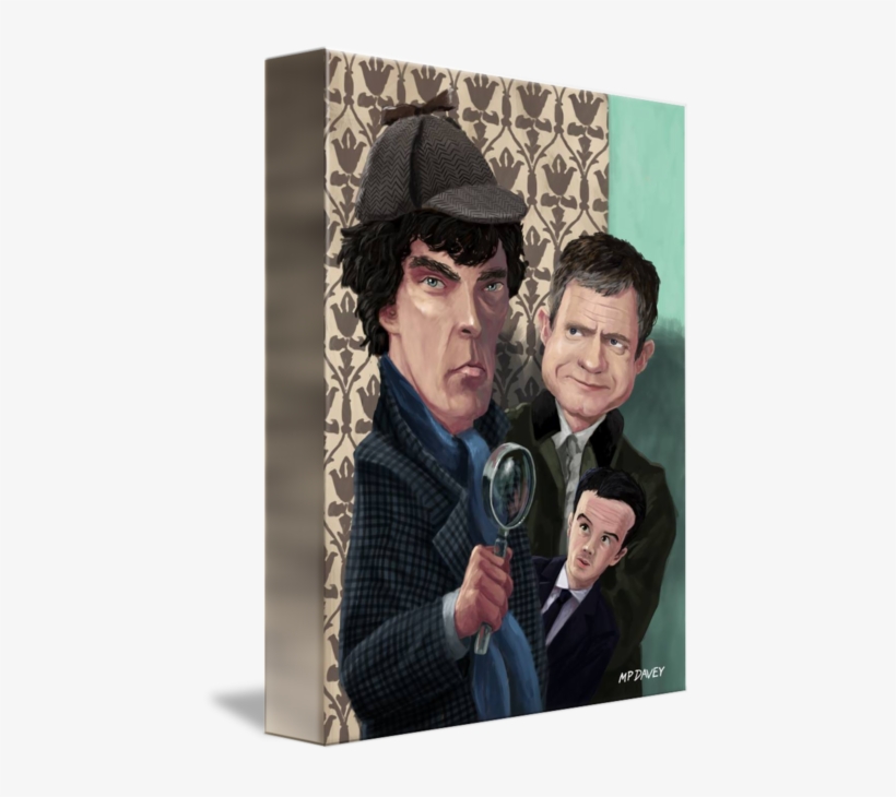 "sherlock Homes Watson And Moriarty At B" By Martin - Sherlock Holmes Xd >3, transparent png download