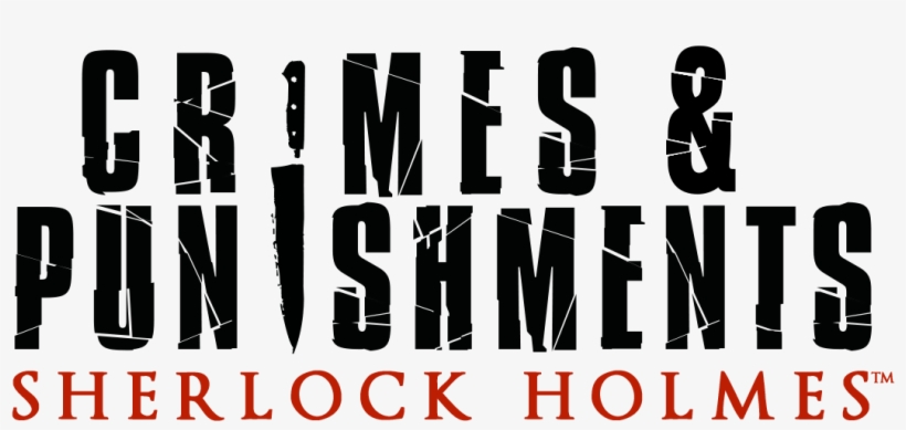 Crimes&punishments Logo B - Sherlock Holmes Crimes And Punishments Logo, transparent png download