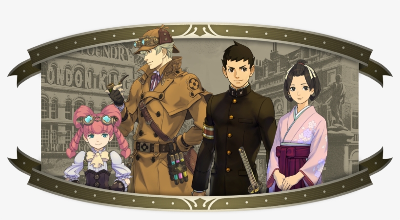 Ace Attorney Video Introduces Sherlock Holmes - Great Ace Attorney, transparent png download