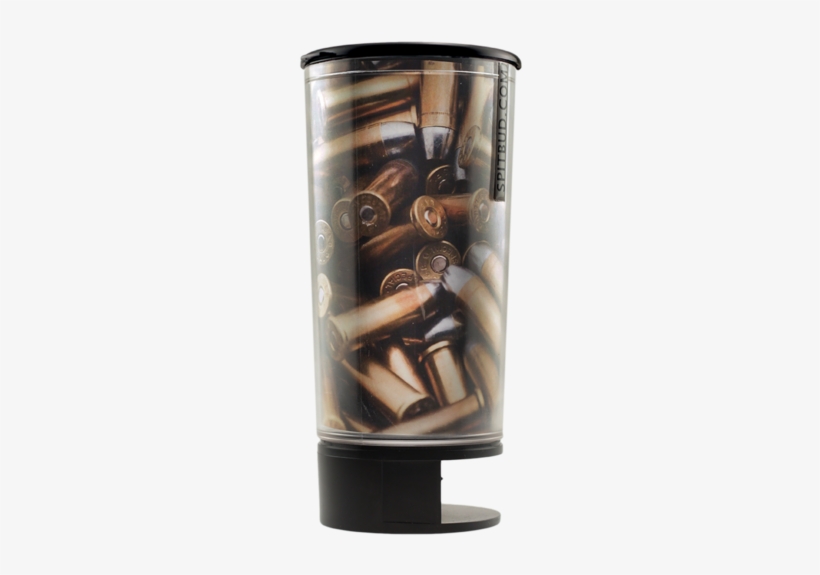 Bullet Shells - Spit Bud Portable Spittoon Traveller - Fits Cupholder, transparent png download