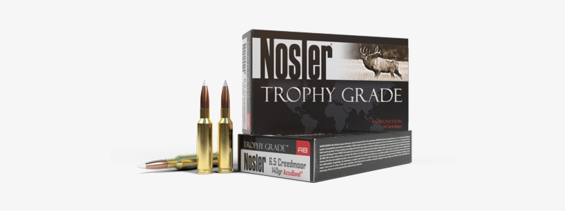 5 Creedmoor 140gr Accubond® Trophy Grade™ Ammo - Nosler Nos 60131 300 Wby 210 Ablr 20/10, transparent png download