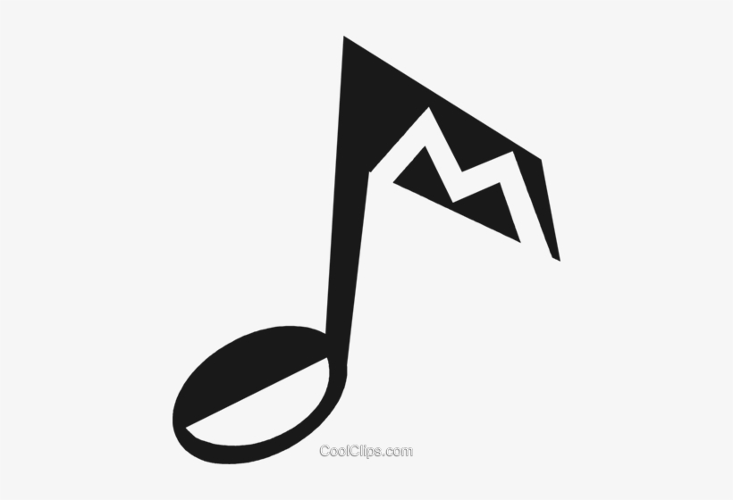 Nota Musical Libres De Derechos Ilustraciones De Vectores - Illustration, transparent png download