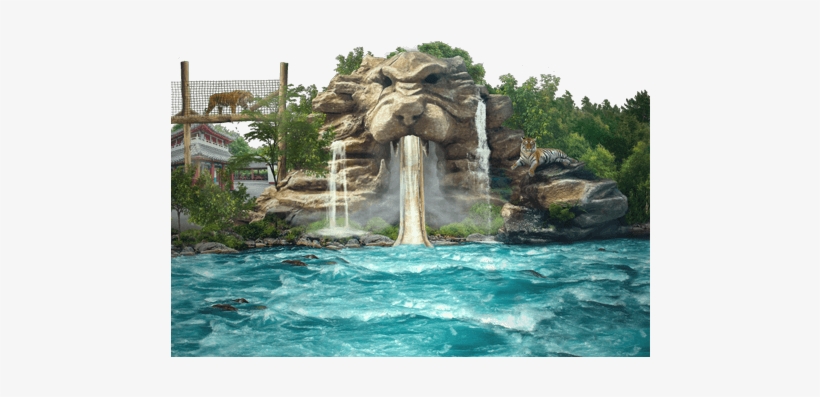 Tiger Rock At Land Of The Tiger - Tiger Rock Chessington World Of Adventures, transparent png download