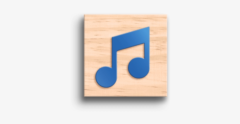 Quadradinho - Musical Note, transparent png download