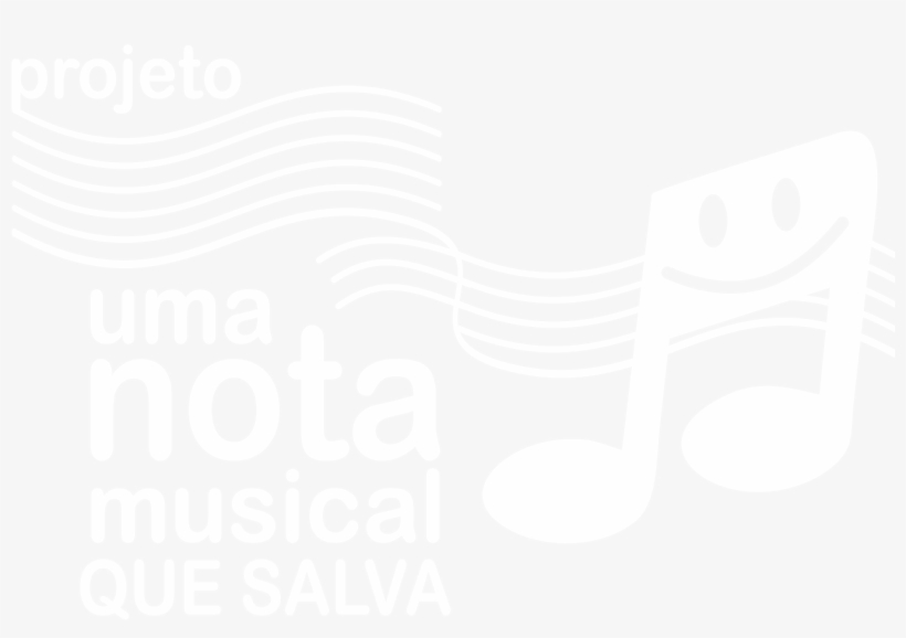 Notamusical-white - O Gesto Que Salva, transparent png download