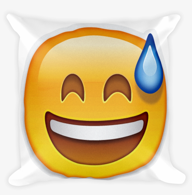 Smiling Face With Open Mouth And Cold Sweat Transparent Png 1000x1000 Free Download On Nicepng