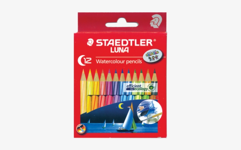 Staedtler Luna 137 Watercolour Pencils C12, transparent png download
