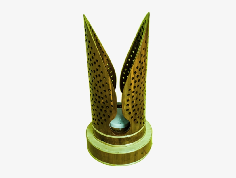 Open-mouth Bamboo Table Lamp - 7 Sister Crafts, transparent png download