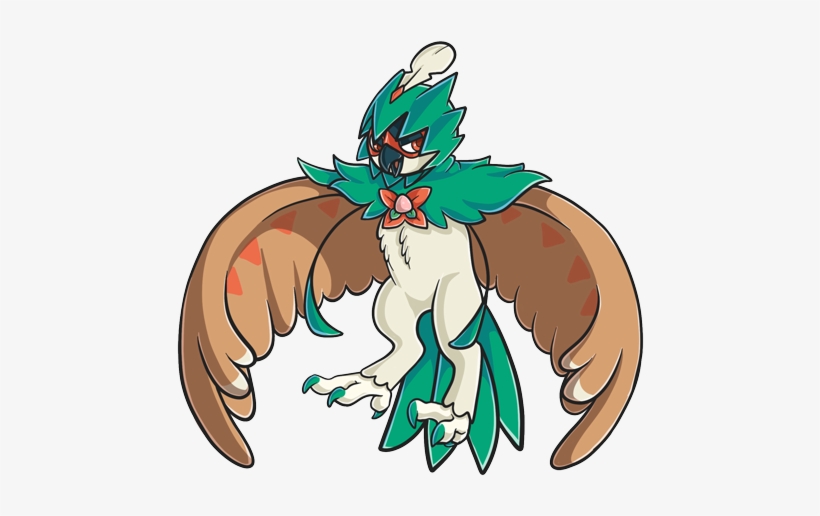 Decidueye - Cartoon, transparent png download