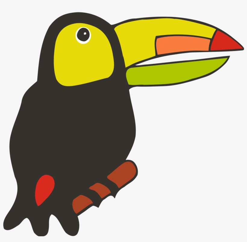 Open - Toucan Svg, transparent png download