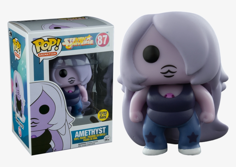 Amethyst Glow In The Dark Pop Vinyl Figure - Amethyst Glow In The Dark Pop Figure, transparent png download