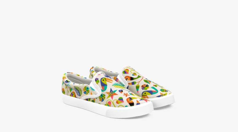 Otomi Toucans - Outdoor Shoe, transparent png download