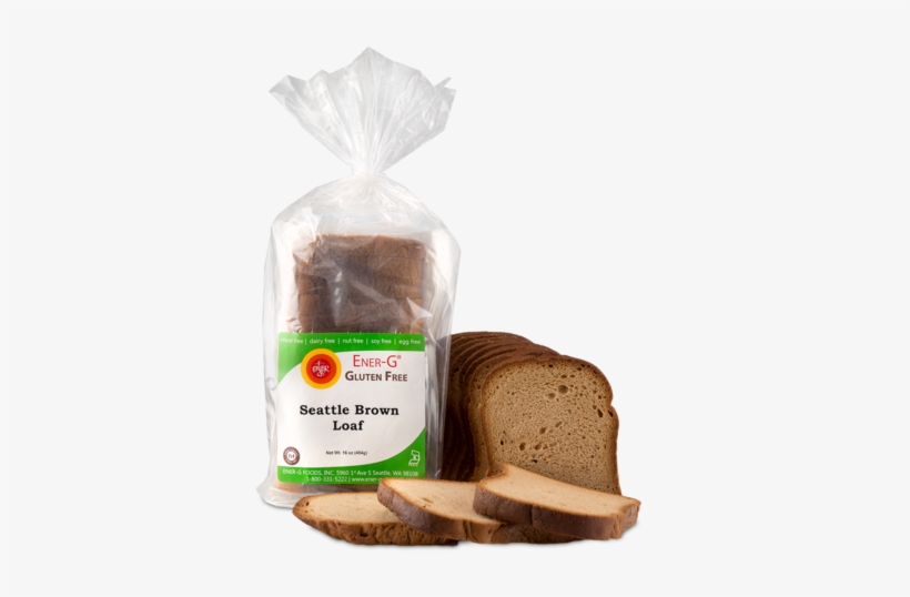 Ener-g Seattle Brown Loaf - Ener-g - Gluten-free Bread High Fiber Loaf - 16 Oz., transparent png download