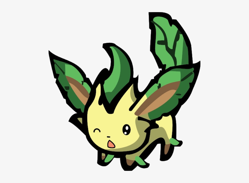 Leafeon - Jolteon, transparent png download