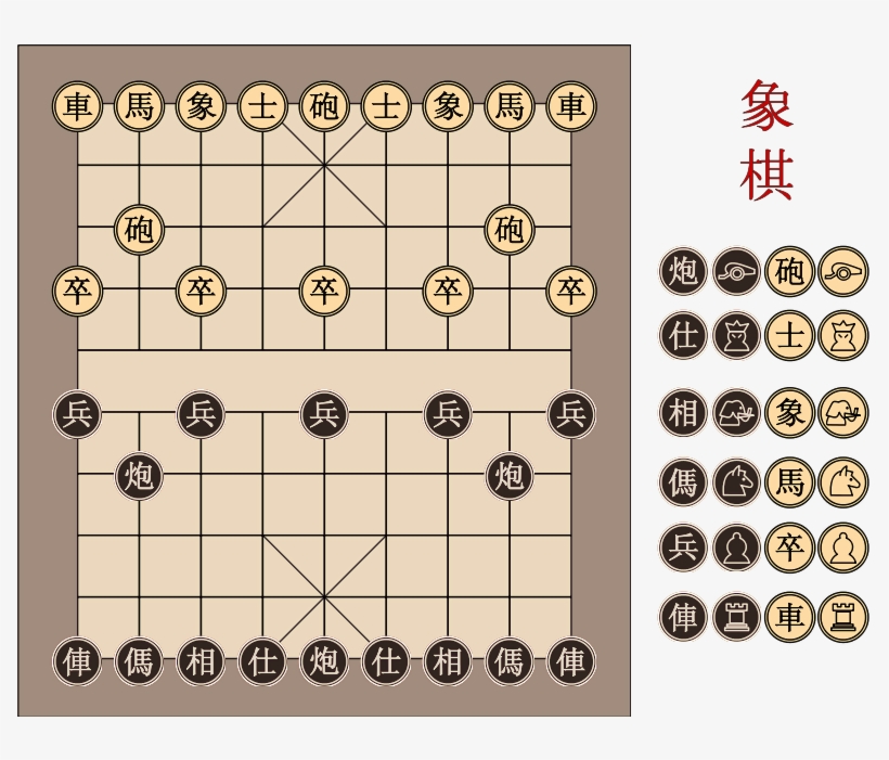 Chinese Chessboard Svg Clip Arts 600 X 475 Px, transparent png download