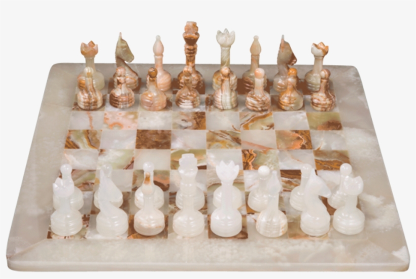 Multi Onyx (black) Chess Set, By Marble Products International, transparent png download