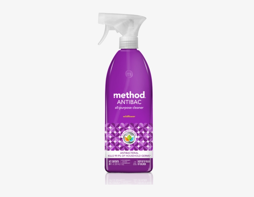 Antibacterial All-purpose Cleaner - Method Antibac All Purpose Cleaner, transparent png download