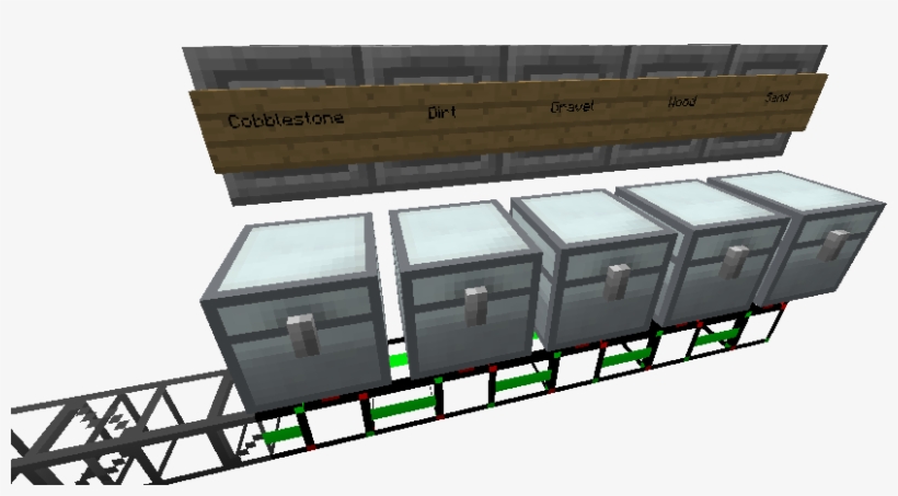 Base Management - Minecraft Chest Sorting Signs, transparent png download