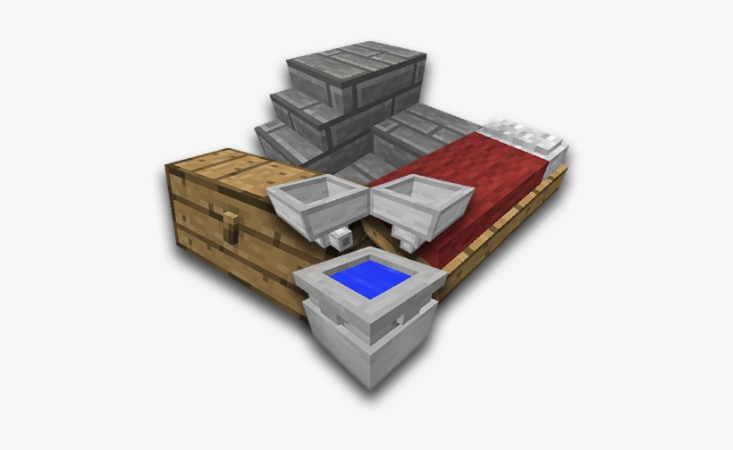 Have You Ever Thought, "why Does That Block Look That - Minecraft Grey Bed Resource Pack, transparent png download