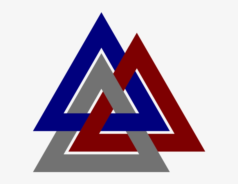Tricursal - Valknut Symbol, transparent png download