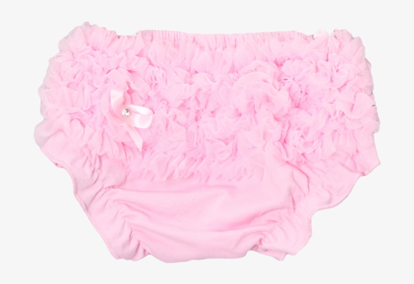 Pink Ruffle Diaper Cover - Clothing, transparent png download