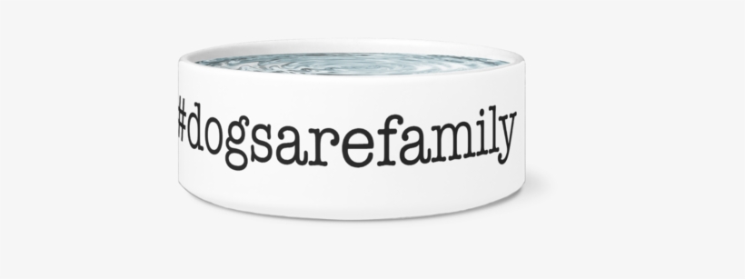 #dogsarefamily Dog Bowl, White - Pomsky Owners Association Pomsky Dog Bowl - Durable, transparent png download
