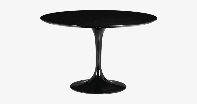 Wilco Black Round Dining Table For Rent - Knoll Tulip Table Black, transparent png download