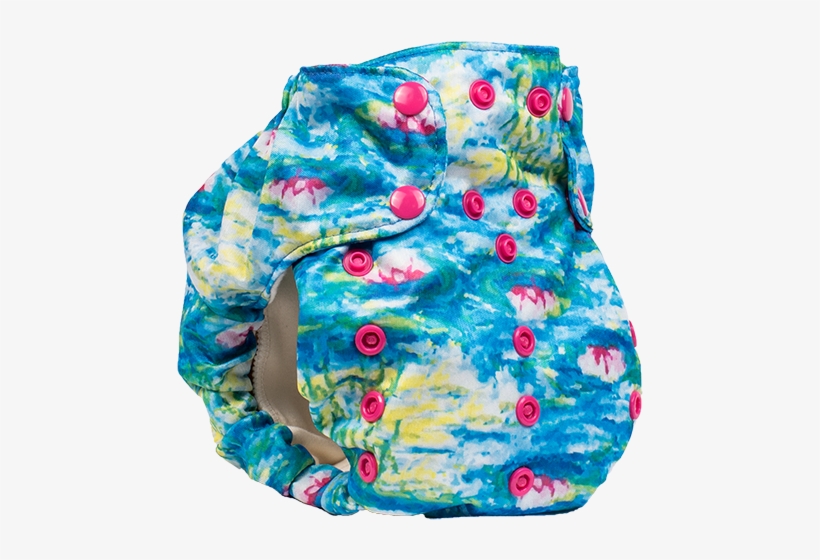 Water Lilies - Diaper, transparent png download