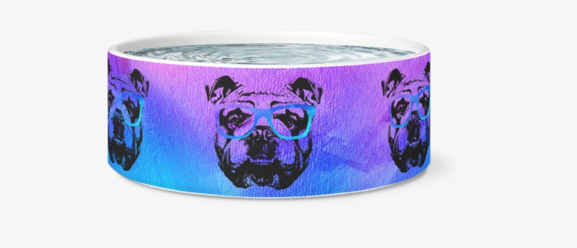 Cool Bulldog Dog Bowl - Bulldog Love Mugs, transparent png download