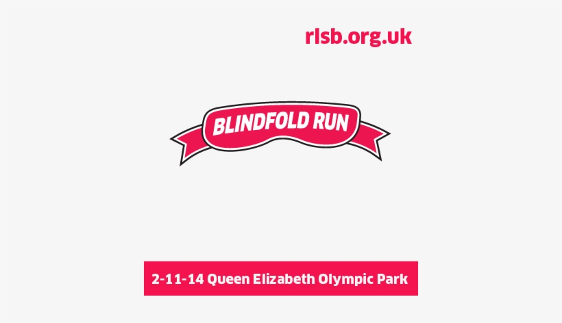 Rlsb Is Bringing The Uk's First Ever Blindfold Run - Label, transparent png download