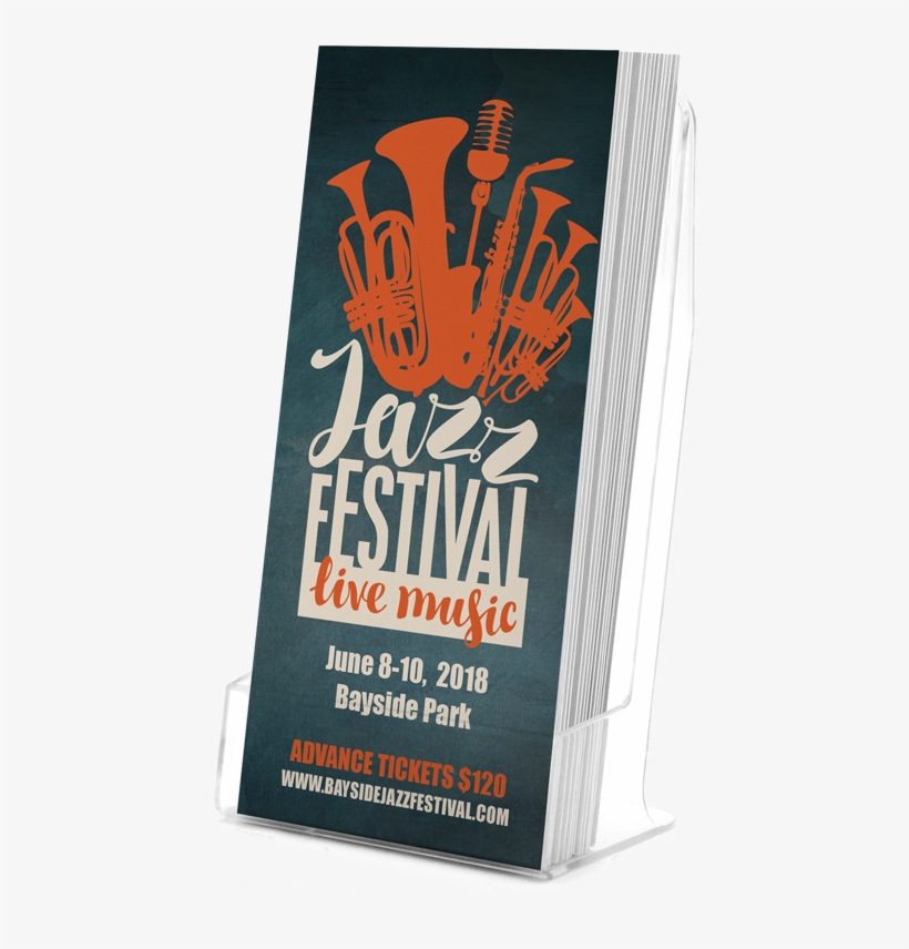 Concise, Yet Packed With Information, Rack Cards Are - Jazz, transparent png download