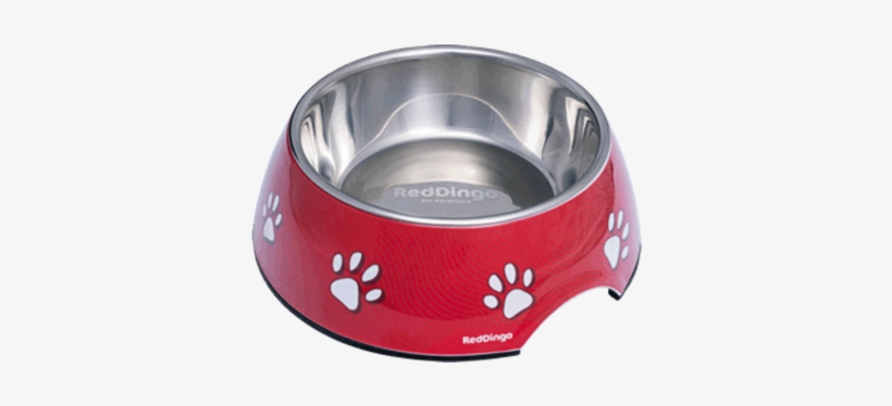 Red Dingo Dog Bowl Desert Paws Red 700 Ml - Red Metal Dog Bowl, transparent png download